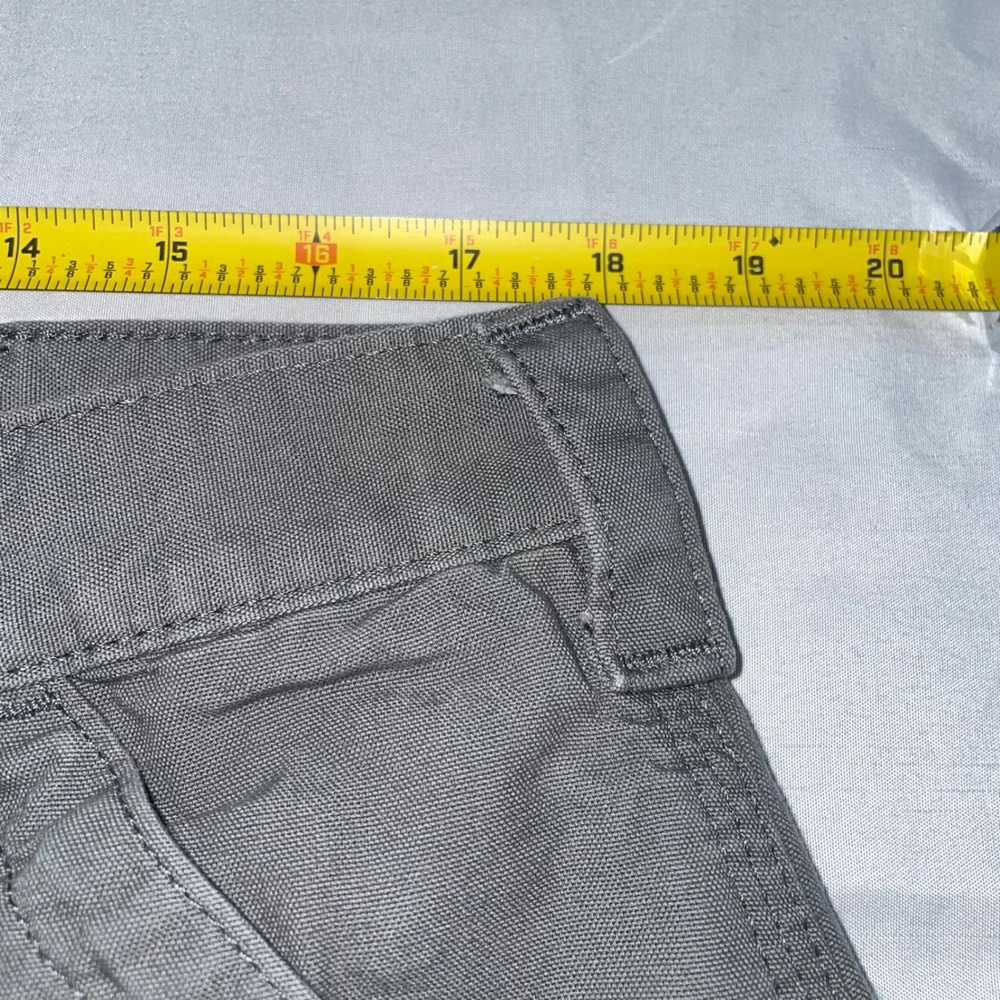 Carhartt Mens 38 Loose Fit Canvas Work Shorts Steel Grey B147 STL Utility Cargo - Picture 4 of 7